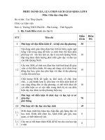 Phiếu đánh giá sgk lớp 8 giáo dục  hằng