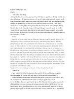 Câu Hỏi Kĩ Năng Nghề Luật