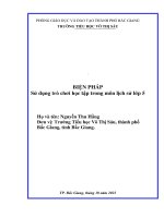 Tài Liệu Sáng Kiến Kinh Nghiệm Tiểu Học Sử Dụng Trò Chơi Học Tập Trong Môn Lịch Sử Lớp 5.Pdf