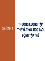 Tài Liệu Bài Giảng Quan Hệ Lao Động Chương 4 - Thương Lượng Tập Thể Và Thỏa Ước Lao Động Tập Thể.pdf