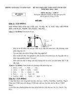 De Thi Hoc Sinh Gioi Hoa 8 Cap Huyen 2022-2023.Docx