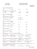 Đề ôn thpt toán 12 (245)