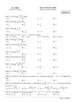 Đề ôn thpt toán 12 (172)