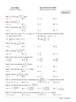 Đề ôn thpt toán 12 (396)