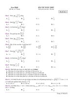 Đề ôn thpt toán 12 (263)