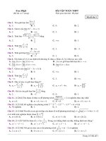 Đề ôn thpt toán 12 (237)