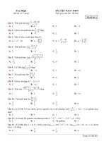 Đề ôn thpt toán 12 (256)