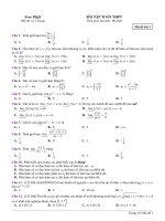Đề ôn thpt toán 12 (23)