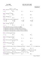 Đề ôn thpt toán 12 (216)