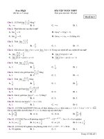 Đề ôn thpt toán 12 (135)