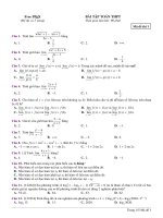 Đề ôn thpt toán 12 (157)