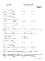 Đề ôn thpt toán 12 (395)