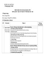 Phiếu nhận xét  sgk môn ls + đl 8