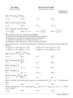 Đề ôn thpt toán 12 (184)
