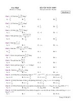 Đề ôn thpt toán 12 (235)