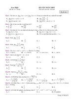 Đề ôn thpt toán 12 (100)