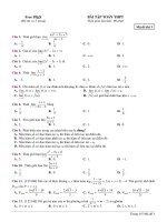 Đề ôn thpt toán 12 (266)