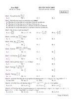Đề ôn thpt toán 12 (238)