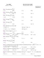 Đề ôn thpt toán 12 (233)