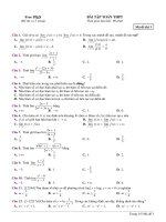 Đề ôn thpt toán 12 (242)