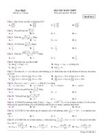 Đề ôn thpt toán 12 (394)