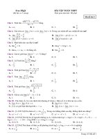 Đề ôn thpt toán 12 (152)