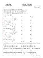 Đề ôn thpt toán 12 (264)