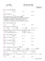 Đề ôn thpt toán 12 (375)