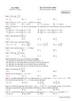 Đề ôn thpt toán 12 (222)