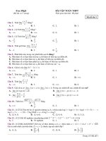 Đề ôn thpt toán 12 (223)