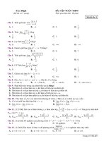 Đề ôn thpt toán 12 (232)