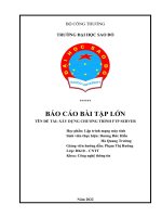 BÁO CÁO BÀI TẬP LỚN ĐỀ TÀI XÂY DỰNG CHƯƠNG TRÌNH FTP SERVER