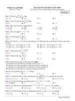 Đề ôn thi thptqg môn toán (17)