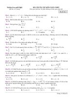 Đề ôn thpt toán (96)