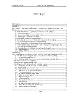 Khóa luận tốt nghiệp nâng cao hiệu quả kinh doanh của công ty tnhh giao nhận hàng hóa an phát