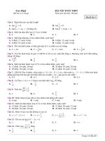 Đề ôn thi thpt toán (97)