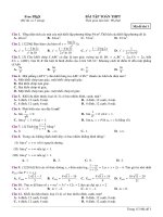 Đề ôn thi thpt toán (218)