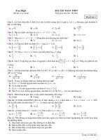 Đề ôn thi thpt toán (100)