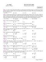 Đề ôn thi thpt toán (313)