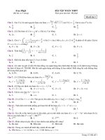 Đề ôn thi thpt toán (344)