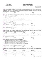 Đề ôn thi thpt toán (123)