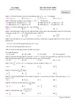 Đề ôn thi thpt toán (186)