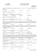 Đề ôn thi thpt toán (298)