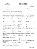 Đề ôn thi thpt toán (223)