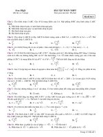 Đề ôn thi thpt toán (91)