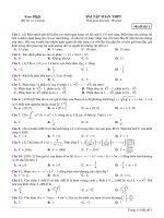 Đề ôn thi thpt toán (98)