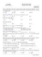 Đề ôn thi thpt toán (225)