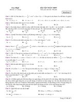 Đề ôn thi thpt toán (226)