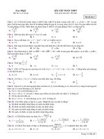 Đề ôn thi thpt toán (591)