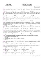 Đề ôn thi thpt toán (185)